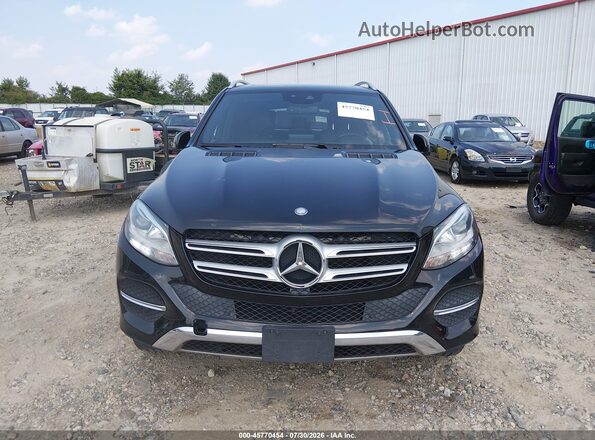4JGDA5JB0GA786121 2016 MERCEDES-BENZ GLE 350 Black Դիմացի տեսք