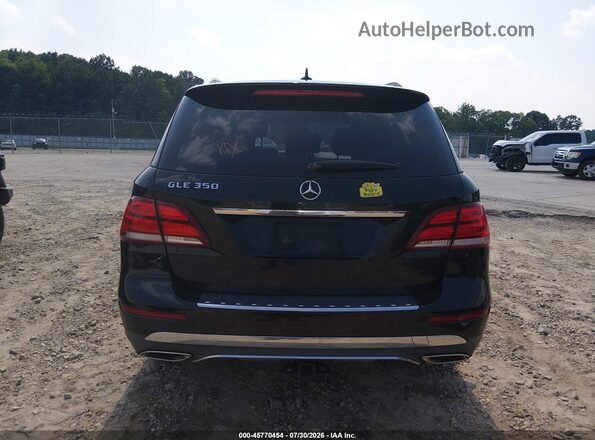 4JGDA5JB0GA786121 2016 MERCEDES-BENZ GLE 350 Black 