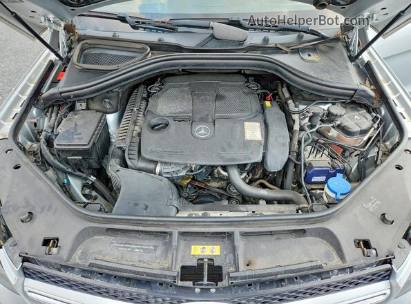 4JGDA5JB0GA791108 2016 MERCEDES-BENZ GLE Silver Շարժիչի բաժամունքի տեսք
