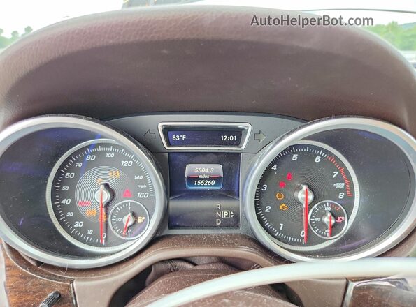 4JGDA5JB0GA791108 2016 MERCEDES-BENZ GLE Silver Սարքավորումների վահանակի տեսք