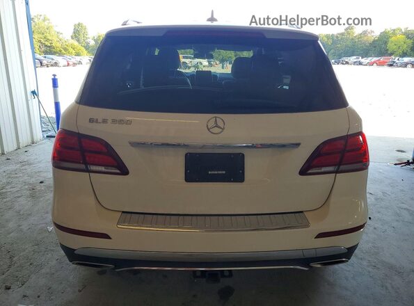 4JGDA5JB0HA872353 2017 MERCEDES-BENZ GLE-CLASS White VIN კოდის სტიკერის ხედი