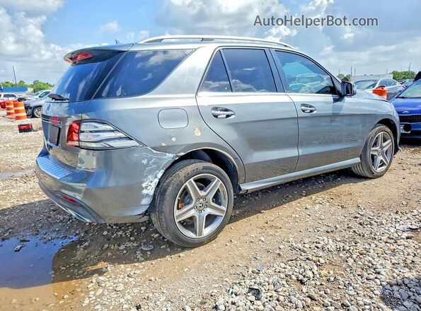 4JGDA5JB0HA939520 2017 MERCEDES-BENZ GLE Gray Trasero derecho