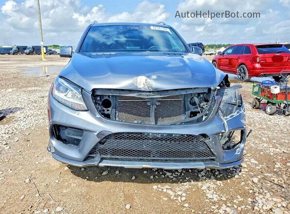 4JGDA5JB0HA939520 2017 MERCEDES-BENZ GLE Gray Vista frontal