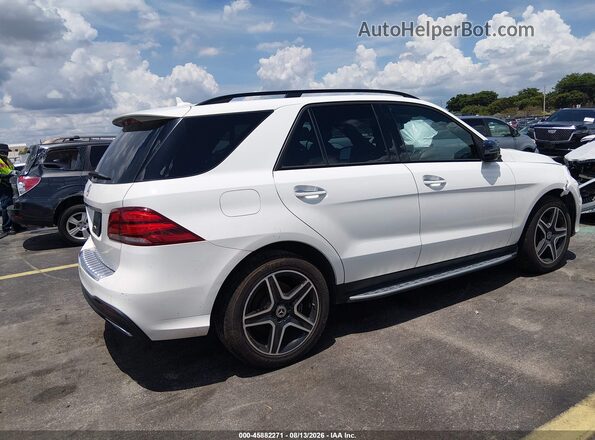 4JGDA5JB0HA990483 2017 MERCEDES-BENZ GLE 350 White Հետևի աջ