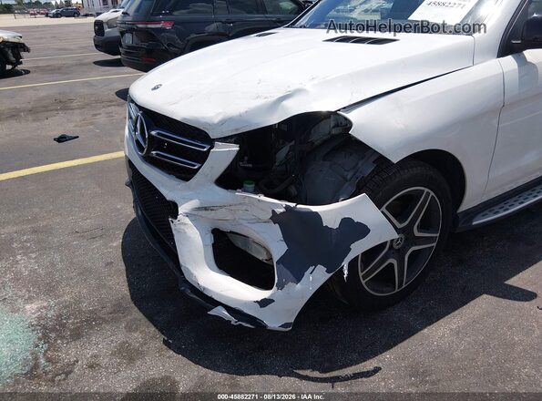 4JGDA5JB0HA990483 2017 MERCEDES-BENZ GLE 350 White Դիմացի տեսք