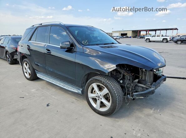 4JGDA5JB0JB044142 2018 MERCEDES-BENZ GLE Black Przód prawy