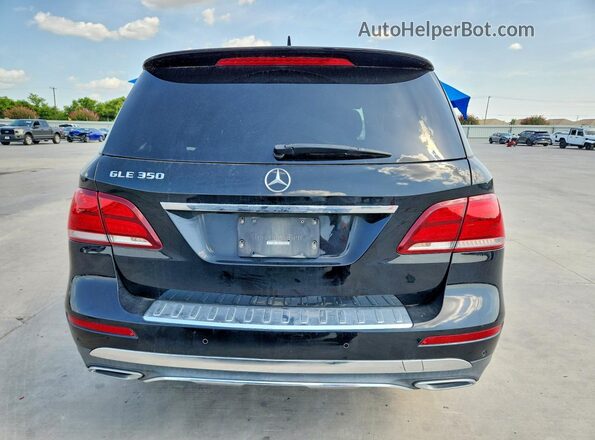 4JGDA5JB0JB044142 2018 MERCEDES-BENZ GLE Black Widok z tyłu