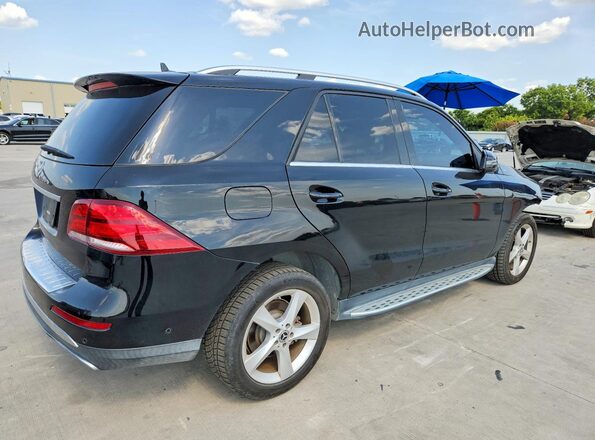4JGDA5JB0JB044142 2018 MERCEDES-BENZ GLE Black Tył prawy