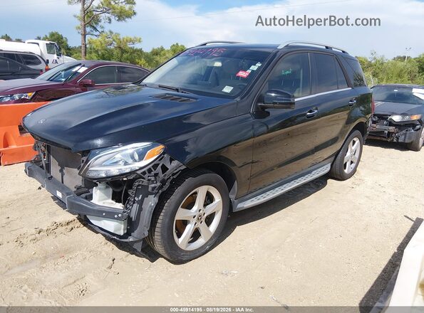 4JGDA5JB0JB086293 2018 MERCEDES-BENZ GLE 350 Black Vista tres cuartos delantera izquierda