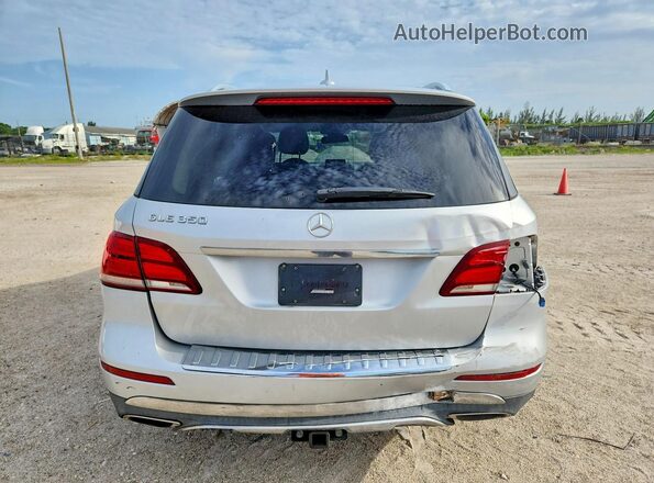 4JGDA5JB1GA696699 2016 MERCEDES-BENZ GLE Silver უკანა ხედი