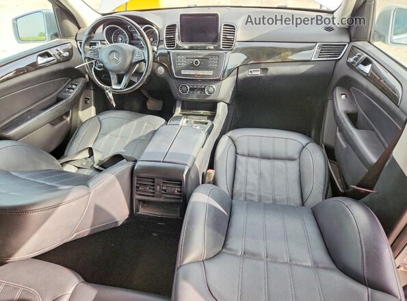4JGDA5JB1GA696699 2016 MERCEDES-BENZ GLE Silver წინა პანელის ხედი