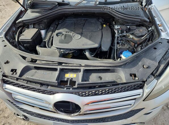 4JGDA5JB1GA696699 2016 MERCEDES-BENZ GLE Silver ძრავის განყოფილების ხედი