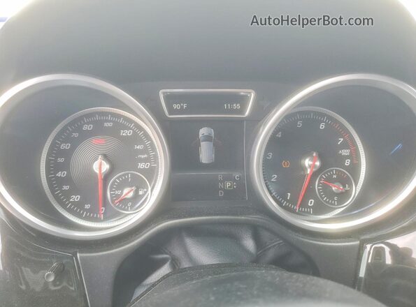 4JGDA5JB1HA816244 2017 MERCEDES-BENZ GLE White ხელსაწყოთა პანელის ხედი