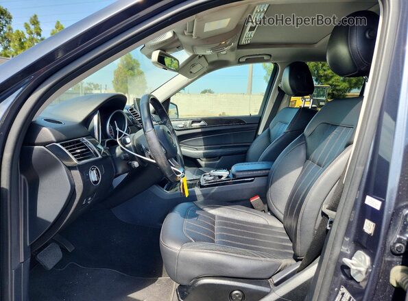 4JGDA5JB2GA689230 2016 MERCEDES-BENZ GLE Gray Front interior view