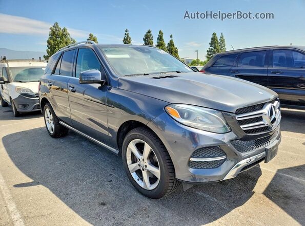 4JGDA5JB2GA689230 2016 MERCEDES-BENZ GLE Gray Front right