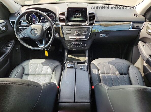 4JGDA5JB2GA689230 2016 MERCEDES-BENZ GLE Gray Dashboard view