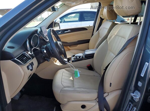 4JGDA5JB2HA847776 2017 MERCEDES-BENZ GLE Black წინა სალონის ხედი
