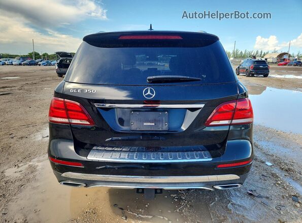 4JGDA5JB2JB030923 2018 MERCEDES-BENZ GLE Черный Вид сзади