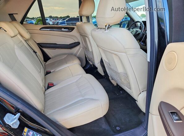 4JGDA5JB2JB030923 2018 MERCEDES-BENZ GLE Черный Вид задней части салона