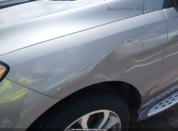 4JGDA5JB3GA655801 2016 MERCEDES-BENZ GLE 350 Gray Widok z przodu