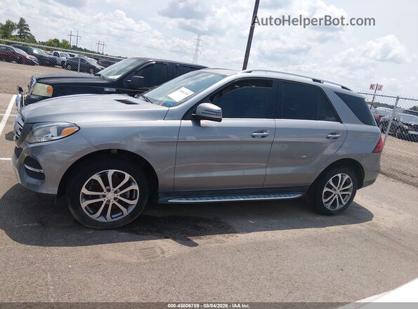 4JGDA5JB3GA655801 2016 MERCEDES-BENZ GLE 350 Gray Widok wnętrza 360 stopni