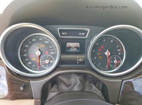 4JGDA5JB3GA731212 2016 MERCEDES-BENZ GLE White Սարքավորումների վահանակի տեսք