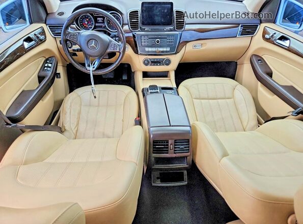 4JGDA5JB3GA731212 2016 MERCEDES-BENZ GLE White Առջևի վահանակի տեսք