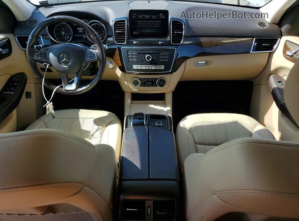 4JGDA5JB3GA751976 2016 MERCEDES-BENZ GLE White Widok deski rozdzielczej