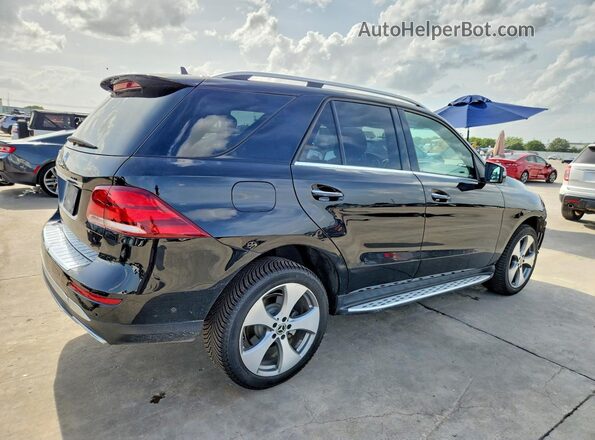 4JGDA5JB3JB053868 2018 MERCEDES-BENZ GLE Черный Задняя правая четверть