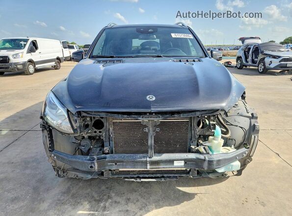 4JGDA5JB3JB053868 2018 MERCEDES-BENZ GLE Черный Вид спереди