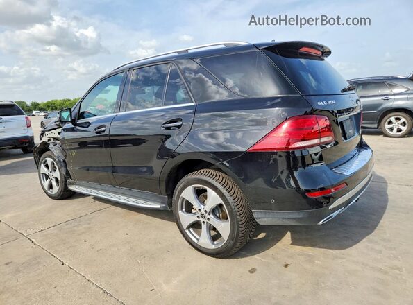 4JGDA5JB3JB053868 2018 MERCEDES-BENZ GLE Черный Задняя левая четверть