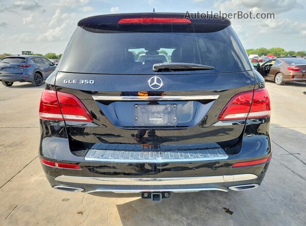 4JGDA5JB3JB053868 2018 MERCEDES-BENZ GLE Черный Вид сзади