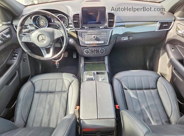 4JGDA5JB3JB053868 2018 MERCEDES-BENZ GLE Черный Вид панели приборов