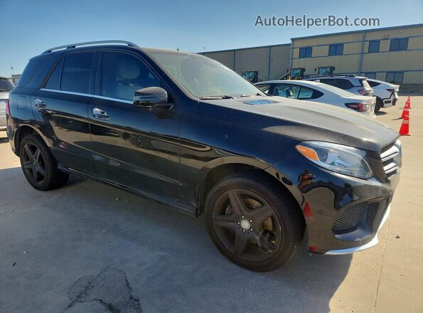 4JGDA5JB4GA709395 2016 MERCEDES-BENZ GLE Black Передня права чверть