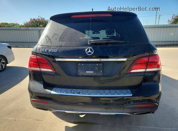 4JGDA5JB4GA709395 2016 MERCEDES-BENZ GLE Black Вид ззаду