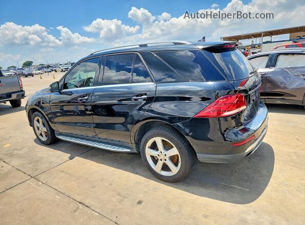 4JGDA5JB4GA712801 2016 MERCEDES-BENZ GLE Black Tył lewy
