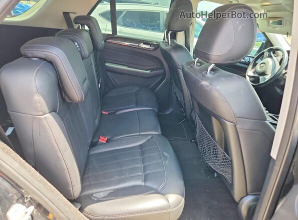 4JGDA5JB4GA712801 2016 MERCEDES-BENZ GLE Black Widok wnętrza z tyłu