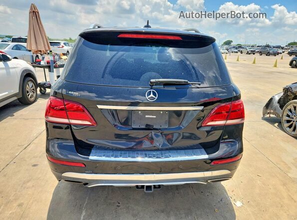 4JGDA5JB4GA712801 2016 MERCEDES-BENZ GLE Black Widok z tyłu