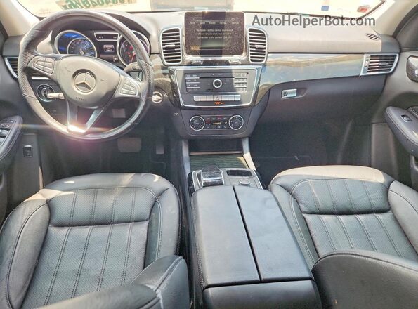 4JGDA5JB4GA712801 2016 MERCEDES-BENZ GLE Black Widok deski rozdzielczej