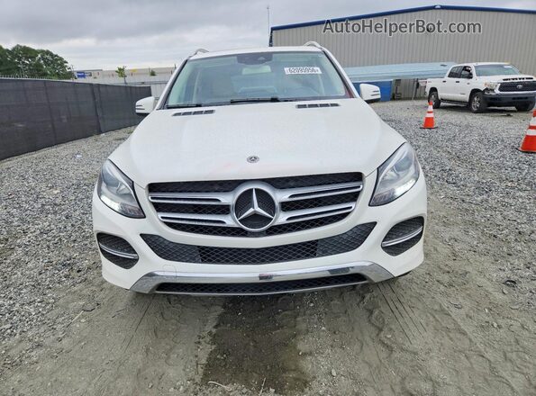 4JGDA5JB4HA950178 2017 MERCEDES-BENZ GLE White Դիմացի տեսք