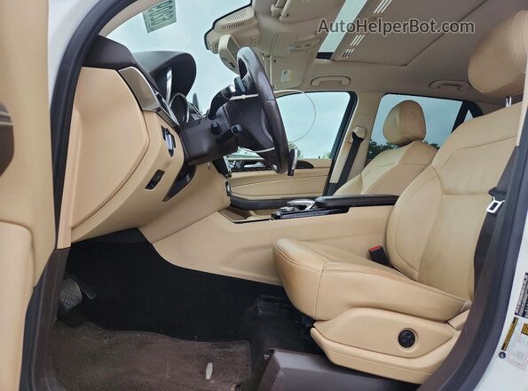 4JGDA5JB4HA950178 2017 MERCEDES-BENZ GLE White Սալոնի դիմացի տեսք