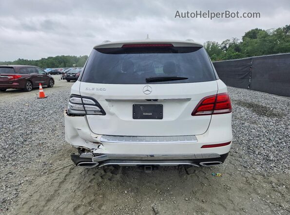 4JGDA5JB4HA950178 2017 MERCEDES-BENZ GLE White Հետևի տեսք