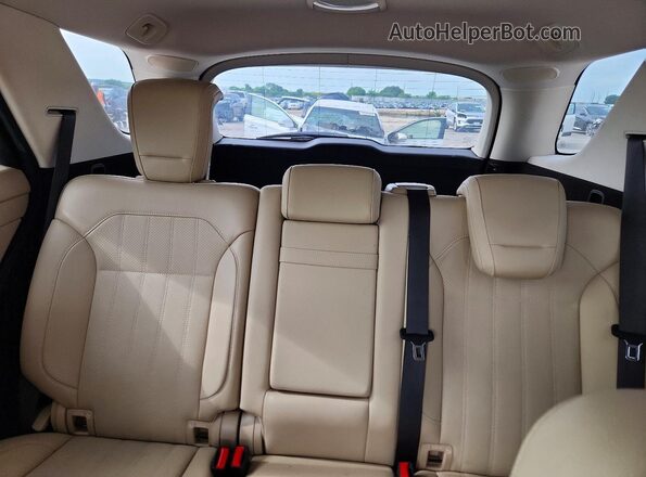 4JGDA5JB4HA981320 2017 MERCEDES-BENZ GLE Brown Vista de los asientos traseros
