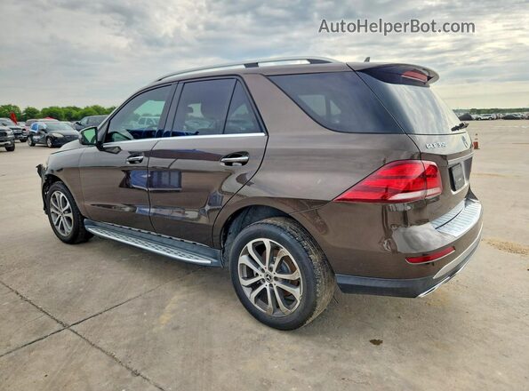 4JGDA5JB4HA981320 2017 MERCEDES-BENZ GLE Brown Trasero izquierdo