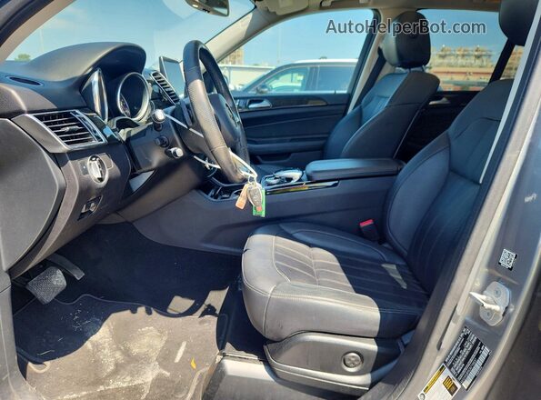 4JGDA5JB5GA710037 2016 MERCEDES-BENZ GLE Silver Widok wnętrza z przodu