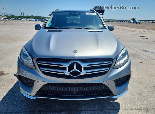 4JGDA5JB5GA710037 2016 MERCEDES-BENZ GLE Silver Widok z przodu