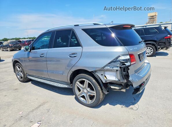 4JGDA5JB5GA710037 2016 MERCEDES-BENZ GLE Silver Tył lewy