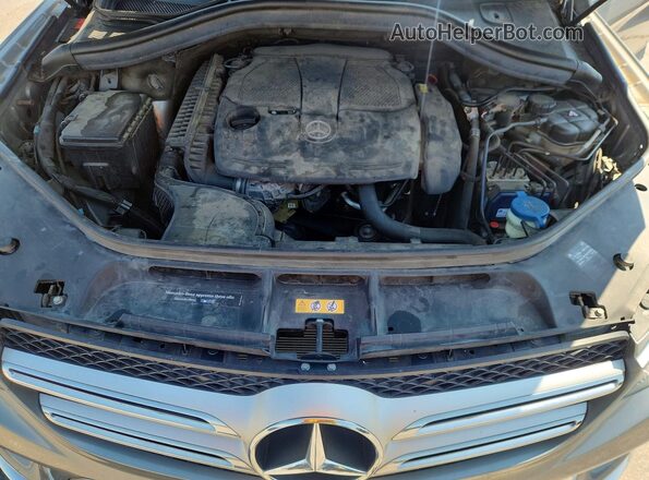 4JGDA5JB5GA710037 2016 MERCEDES-BENZ GLE Silver Widok komory silnika