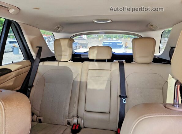 4JGDA5JB5GA772182 2016 MERCEDES-BENZ GLE White უკანა სავარძლების ხედი