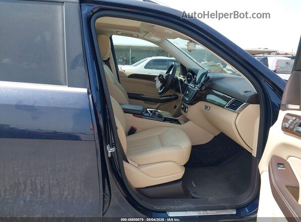 4JGDA5JB5HA834083 2017 MERCEDES-BENZ GLE 350 Blue წინა სალონის ხედი